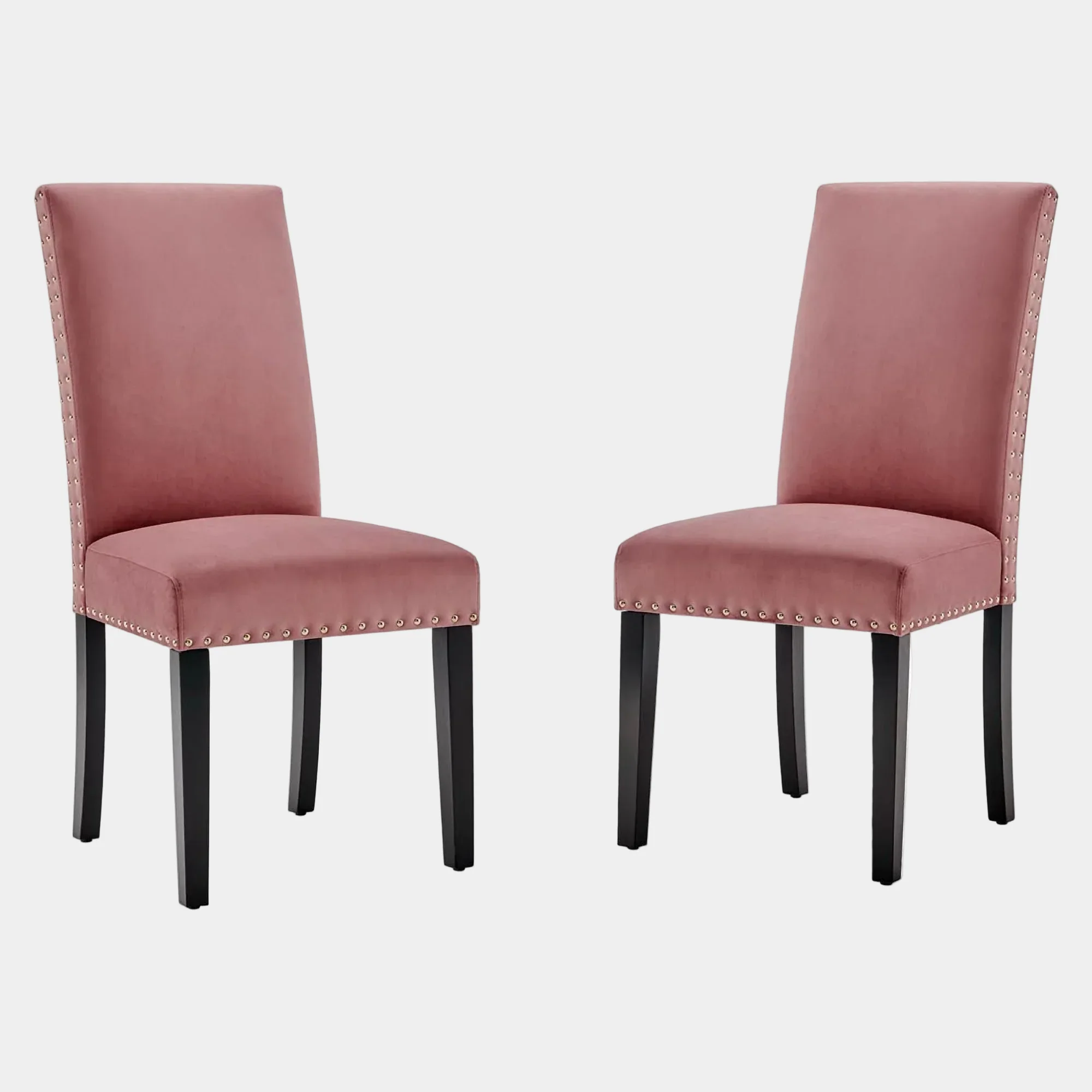 Parcel Performance Velvet Dining Side Chairs Set of 2 - Image 11