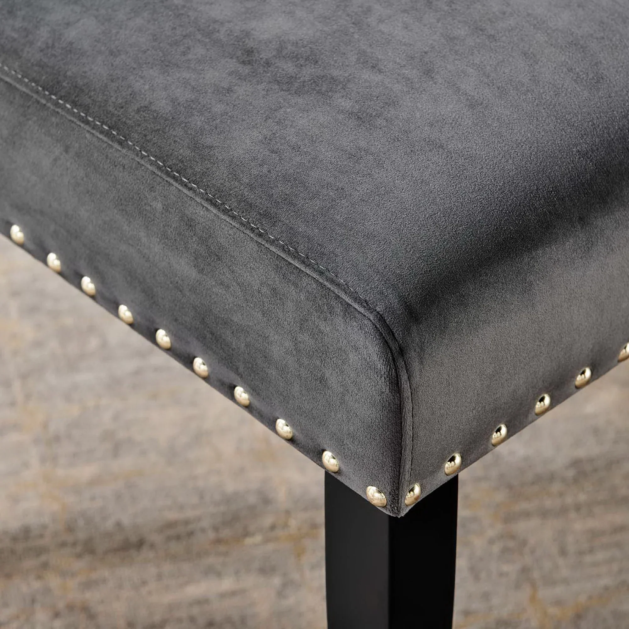 Parcel Performance Velvet Dining Side Chairs Set of 2 - Image 3
