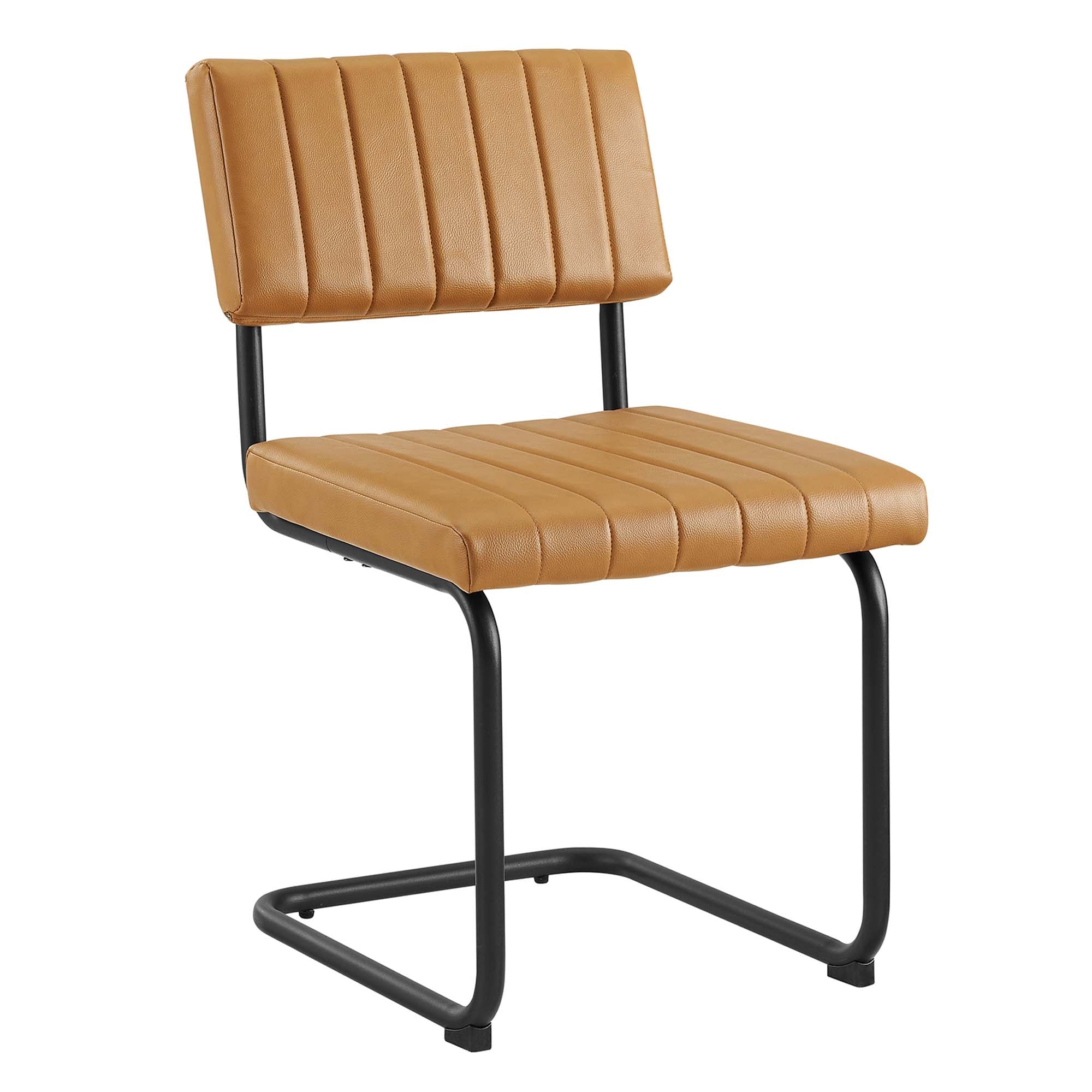 Parity Vegan Leather Dining Side Chairs - Set of 2 - Image 5