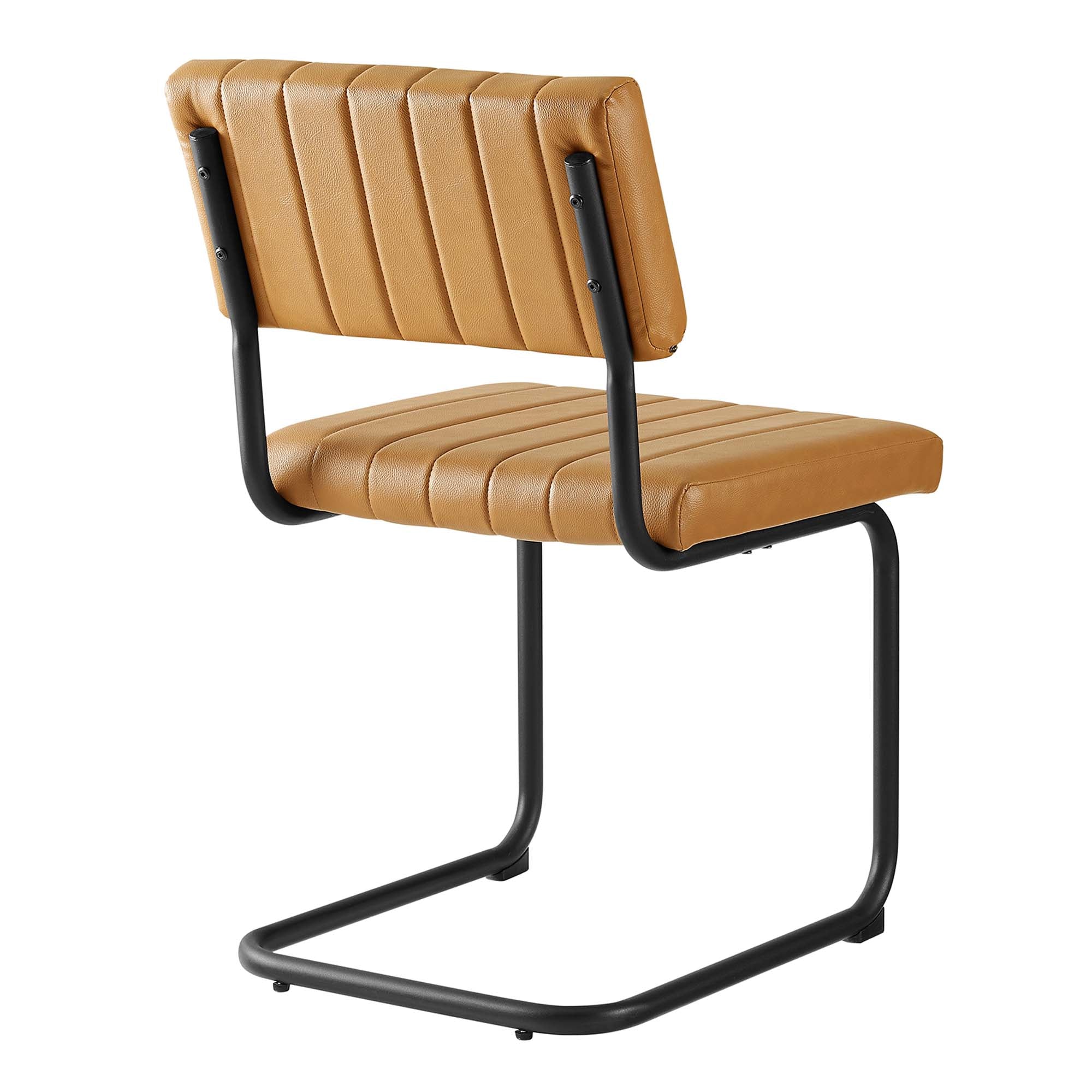 Parity Vegan Leather Dining Side Chairs - Set of 2 - Image 7