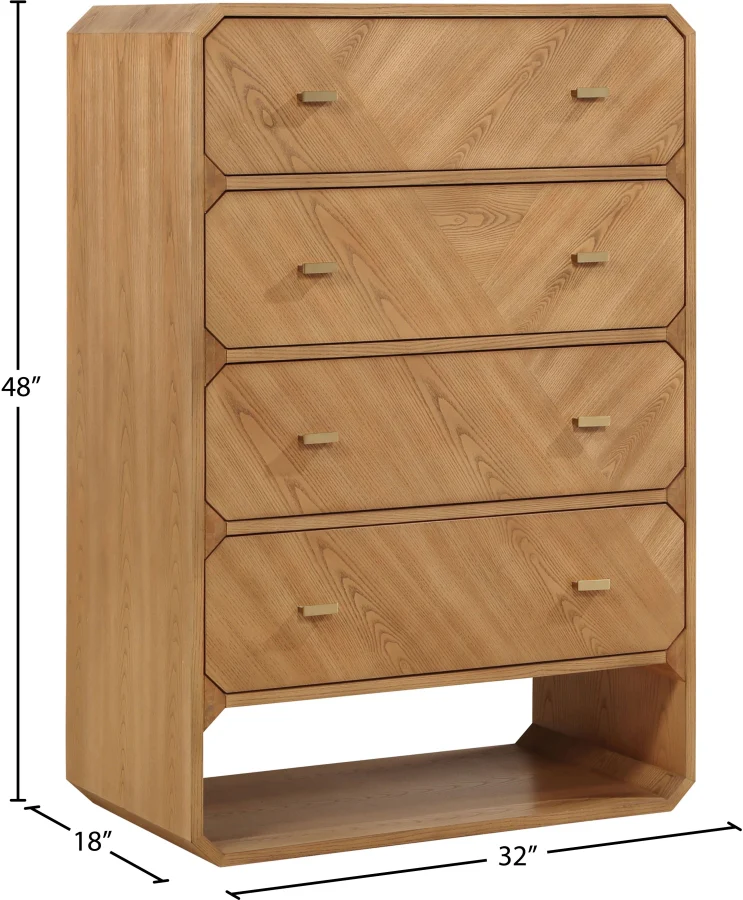 Parker Ash Wood Chest - Image 8