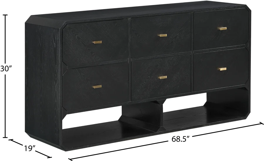 Parker Ash Wood Dresser - Image 17