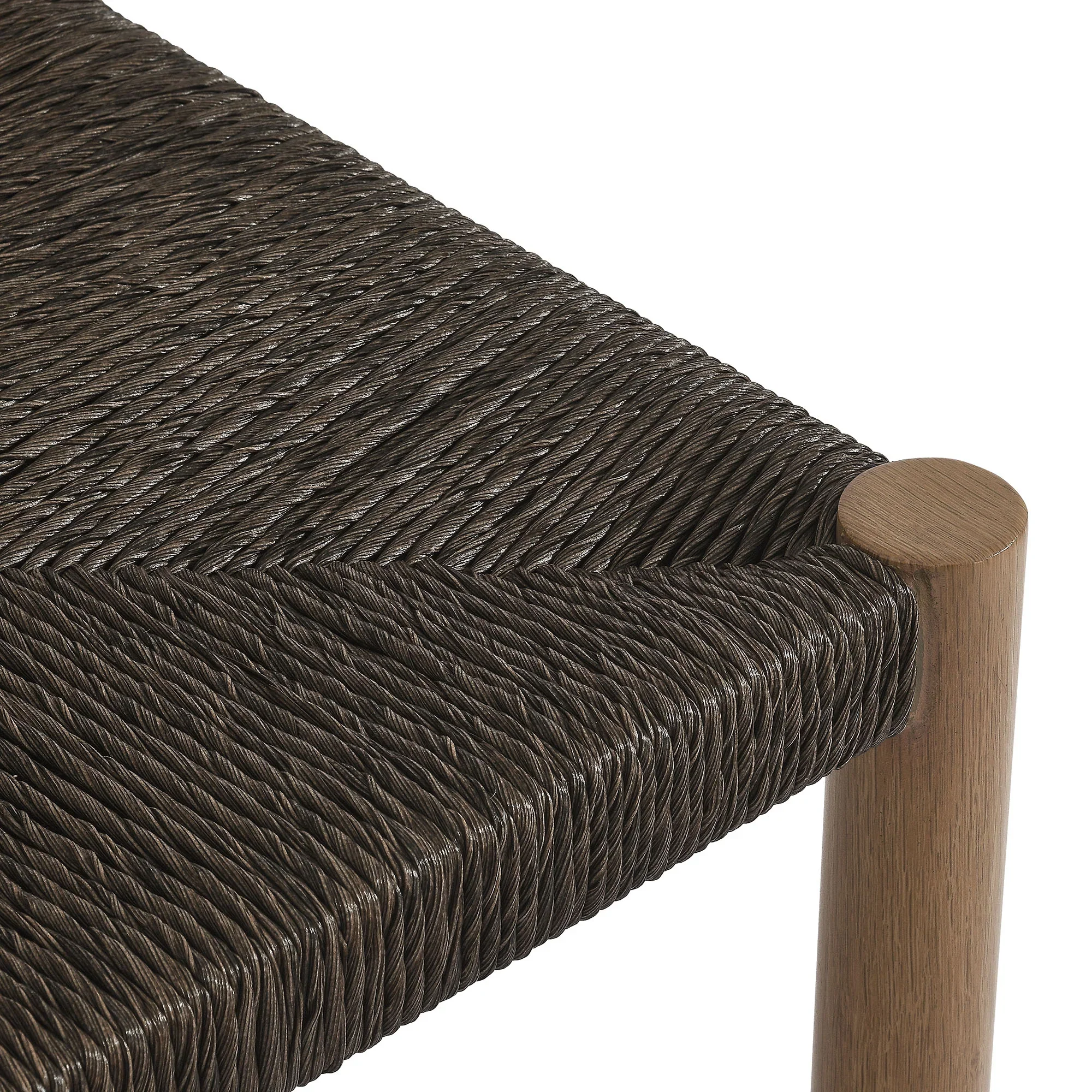 Parkland Outdoor Patio Rattan and Aluminum Counter Stools Set of 2 - Image 19