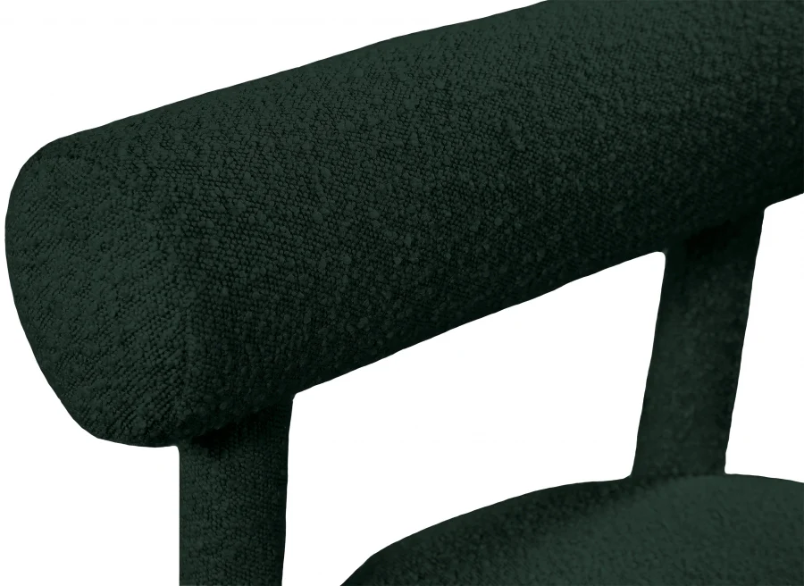 Parlor Boucle Fabric Upholstered Accent Chair - Image 33