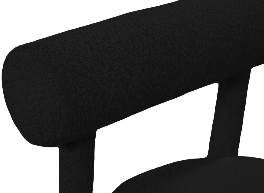 Parlor Boucle Fabric Upholstered Accent Chair - Image 6