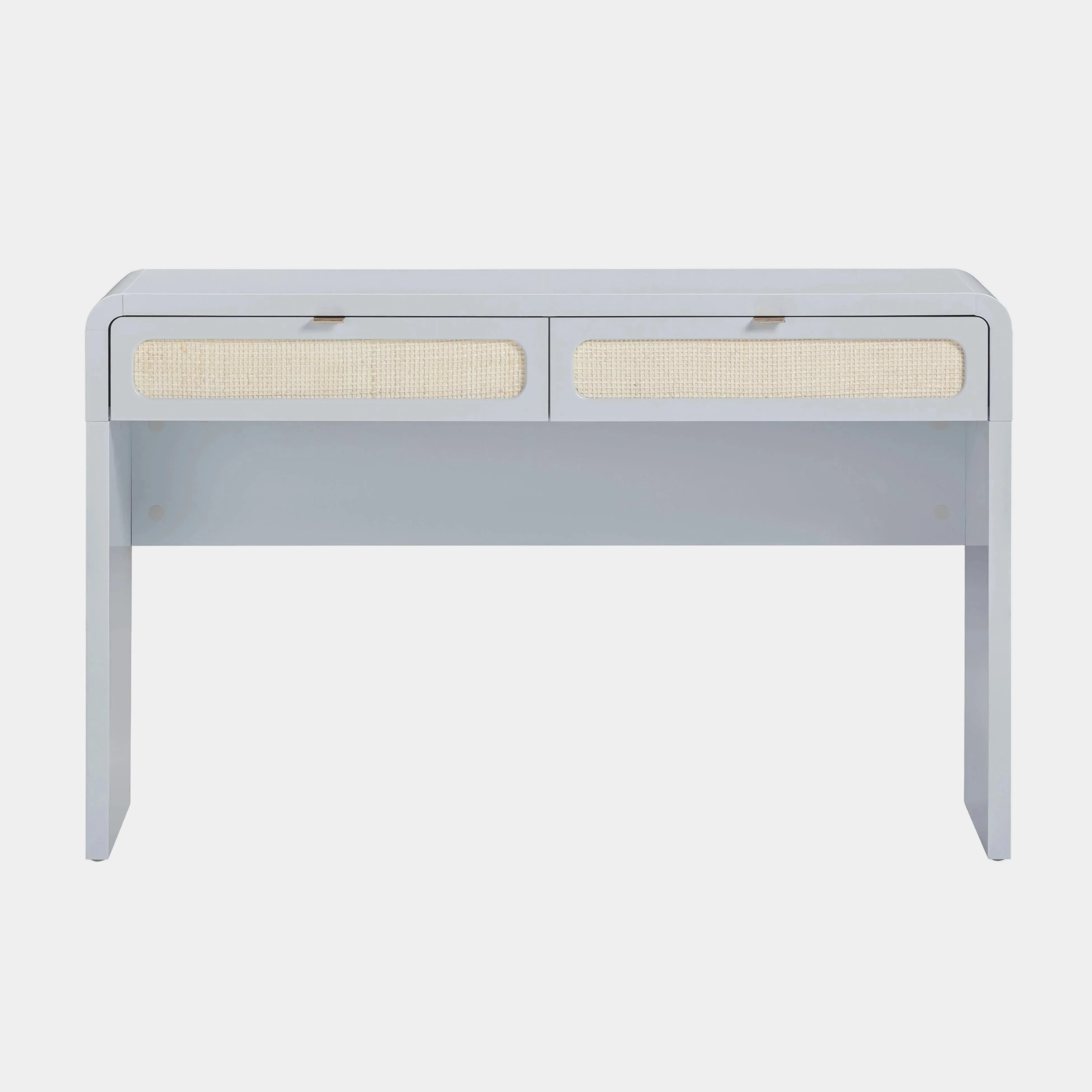 Patty 48" Rattan 2-Drawer Console Desk - Image 11
