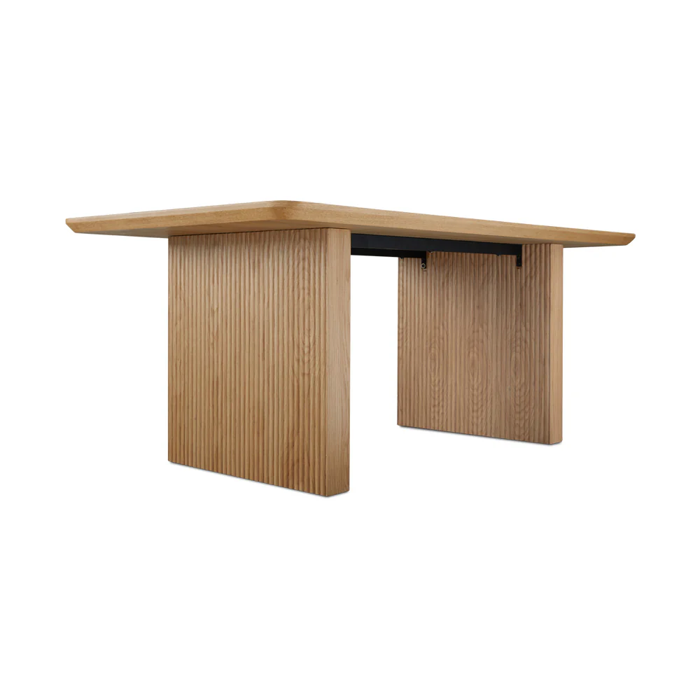 Pauline Dining Table: Oak Veneer - Image 6