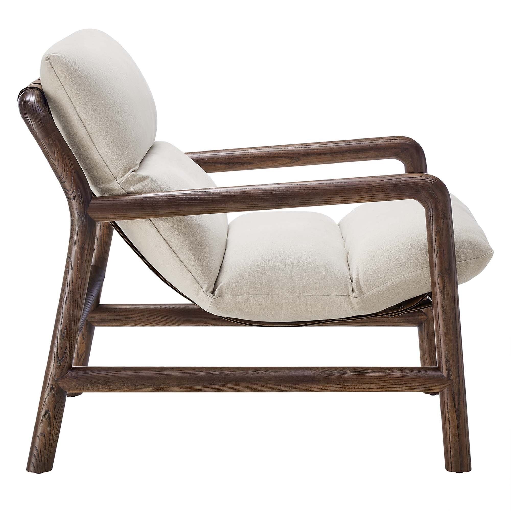 Paxton Wood Sling Chair - Image 4