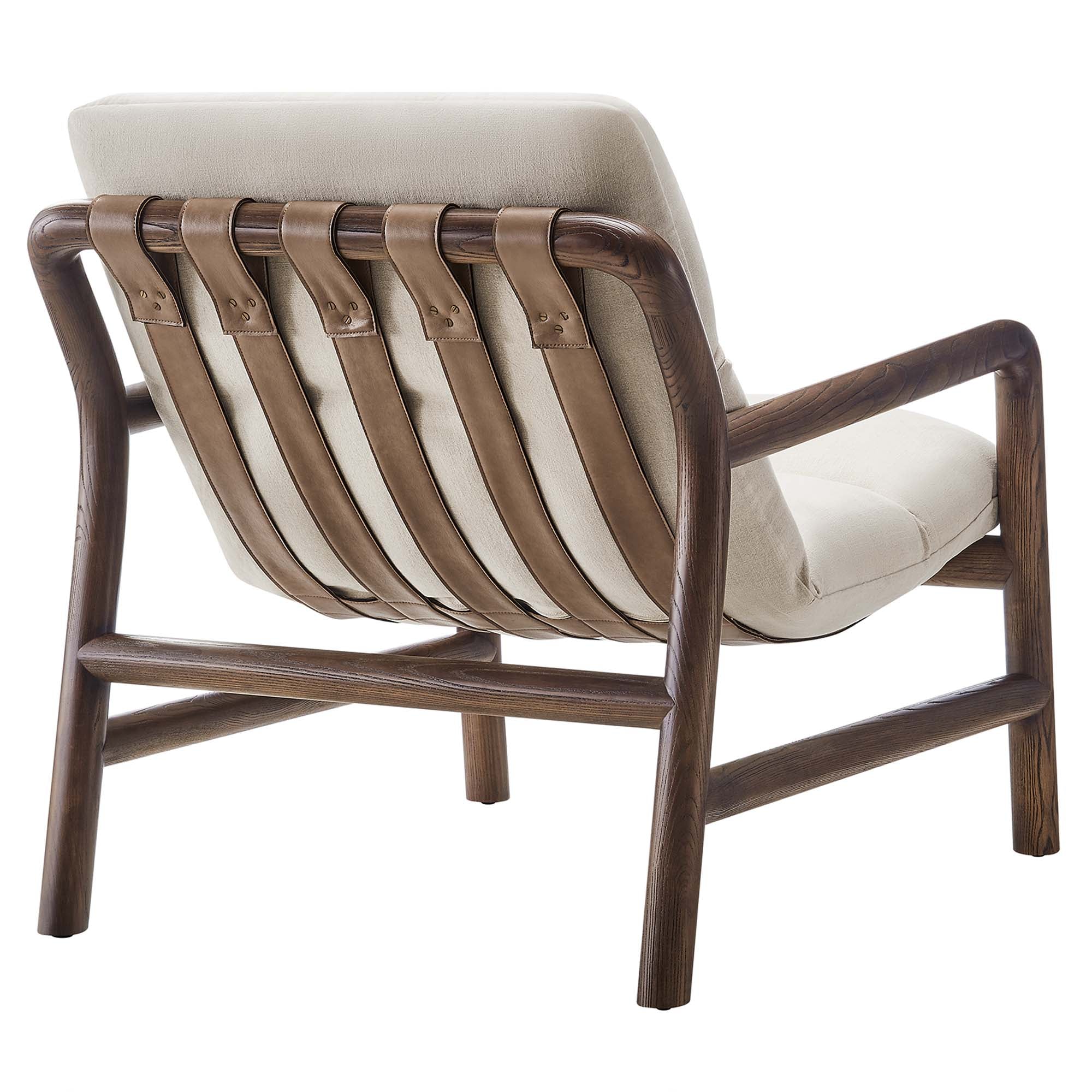 Paxton Wood Sling Chair - Image 5