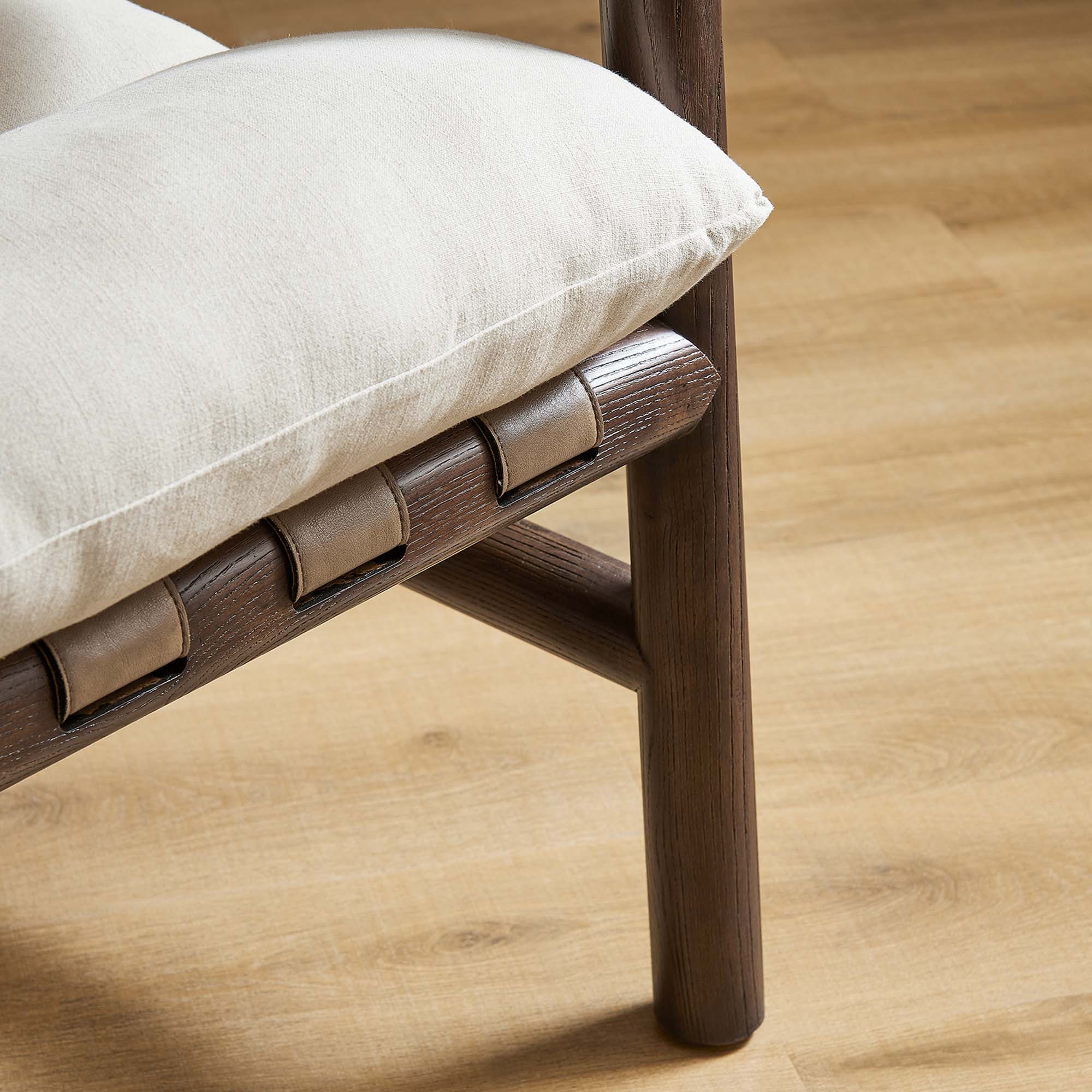 Paxton Wood Sling Chair - Image 8