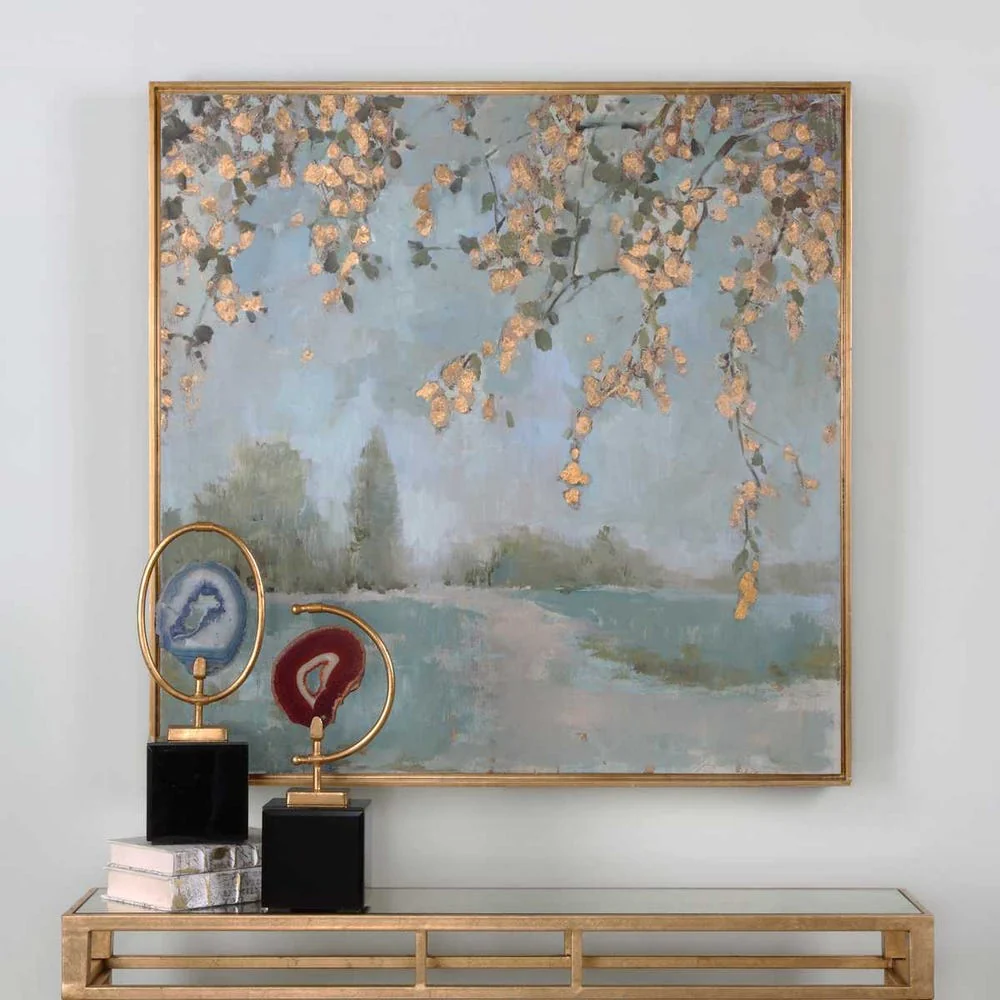 Peaceful Hand Painted Canvas - Image 5