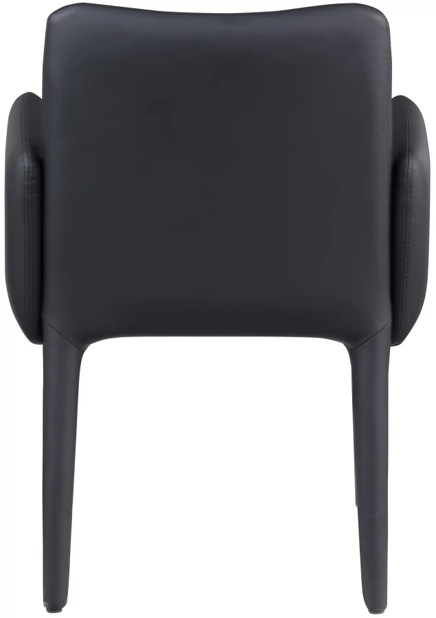 Pelle Vegan Leather Upholstered Dining Chair / Accent Chair - Image 5