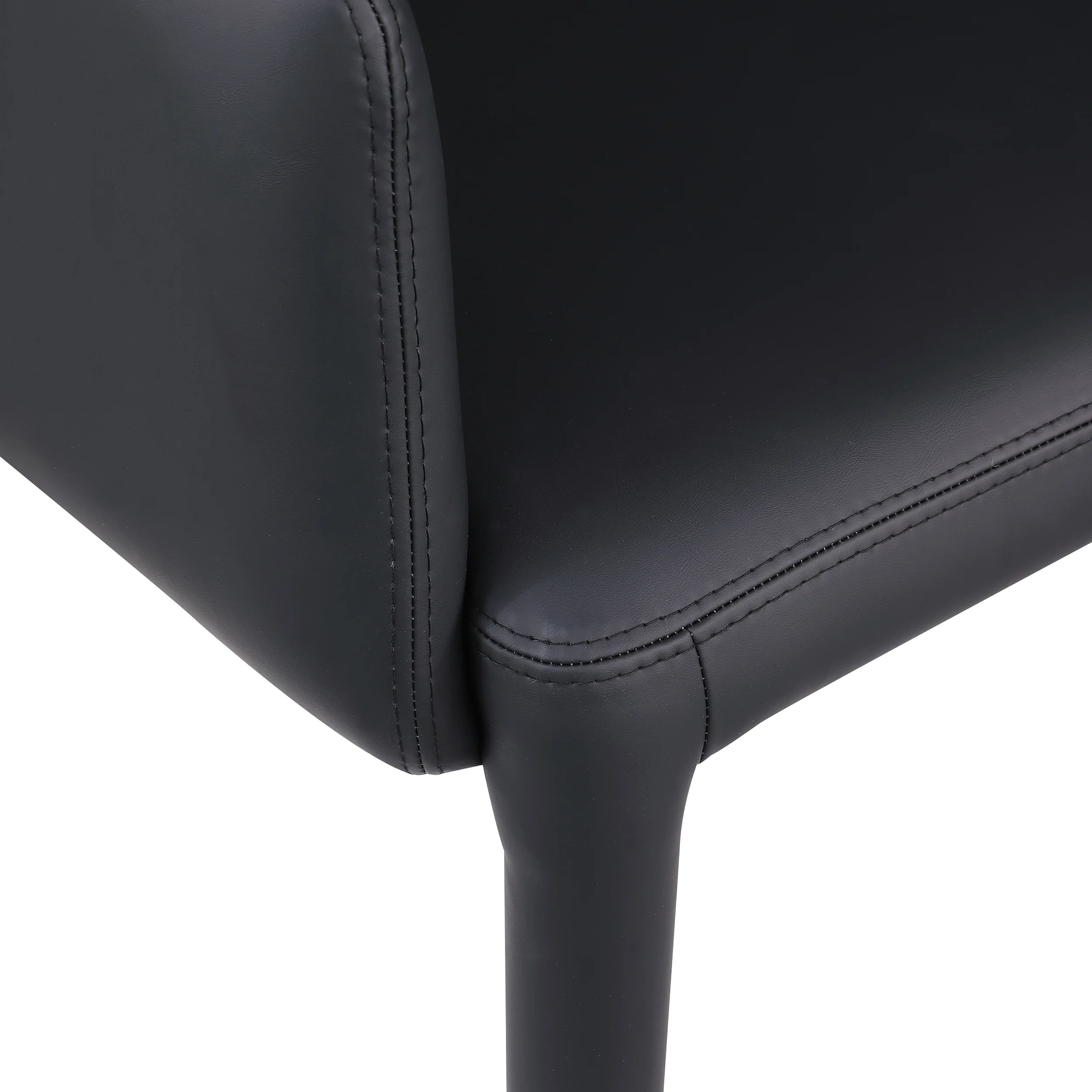 Pelle Vegan Leather Upholstered Dining Chair / Accent Chair - Image 7
