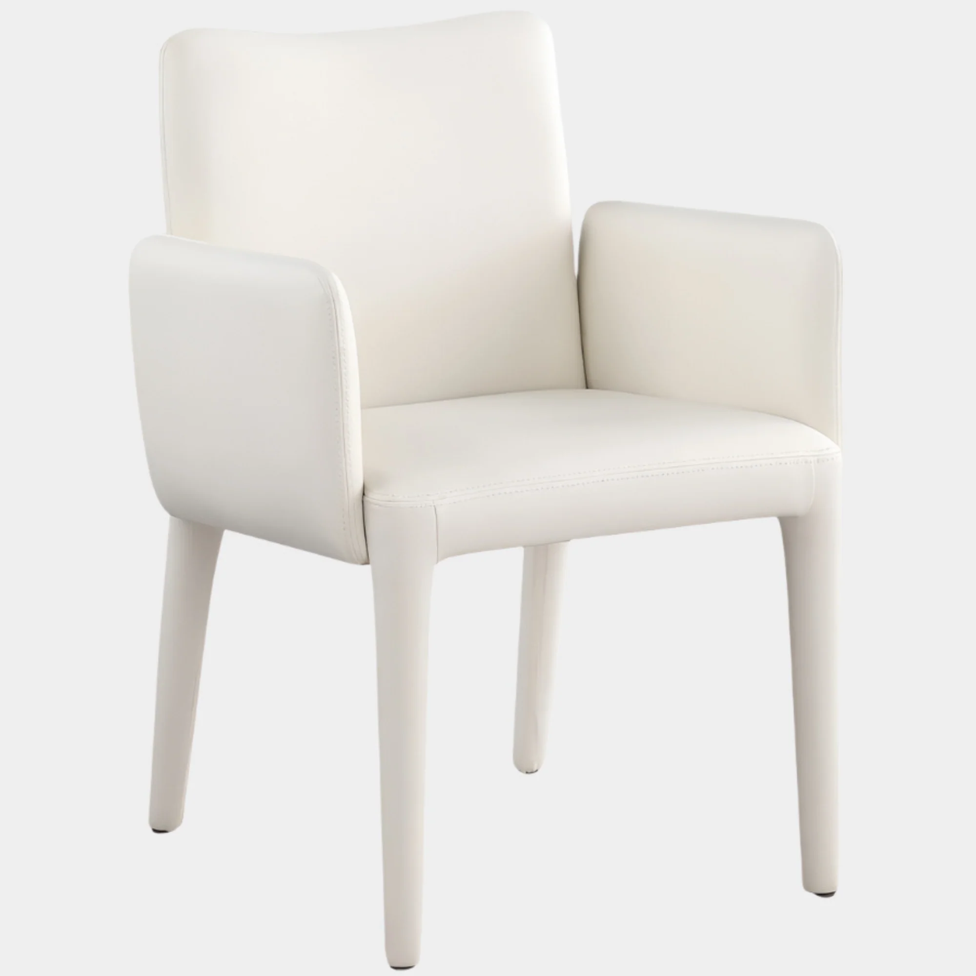Pelle Vegan Leather Upholstered Dining Chair / Accent Chair - Image 9