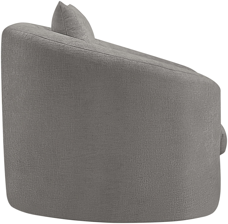 Penelope Chenille Fabric Upholstered Accent Chair - Image 17