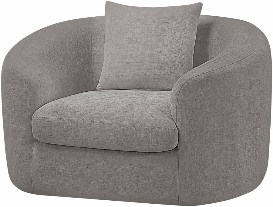 Penelope Chenille Fabric Upholstered Accent Chair - Image 21