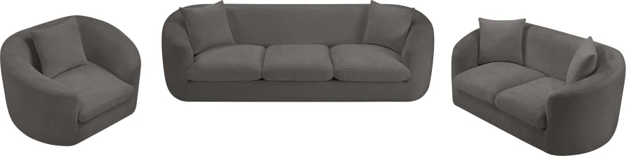Penelope Chenille Fabric Upholstered Accent Chair - Image 23