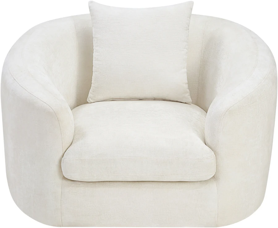 Penelope Chenille Fabric Upholstered Accent Chair - Image 33