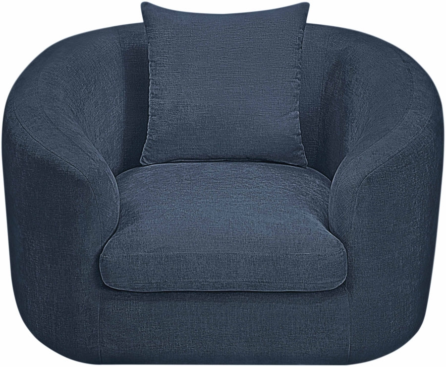Penelope Chenille Fabric Upholstered Accent Chair - Image 47