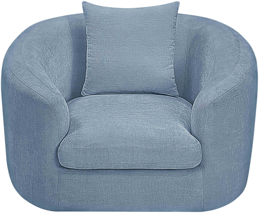 Penelope Chenille Fabric Upholstered Accent Chair - Image 61