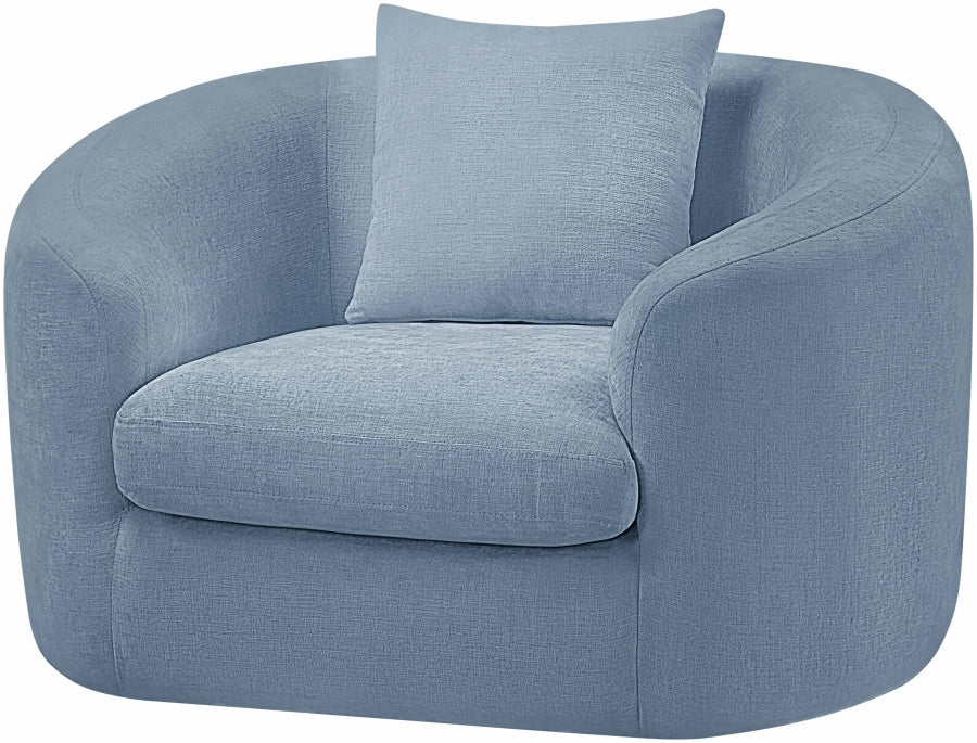 Penelope Chenille Fabric Upholstered Accent Chair - Image 63