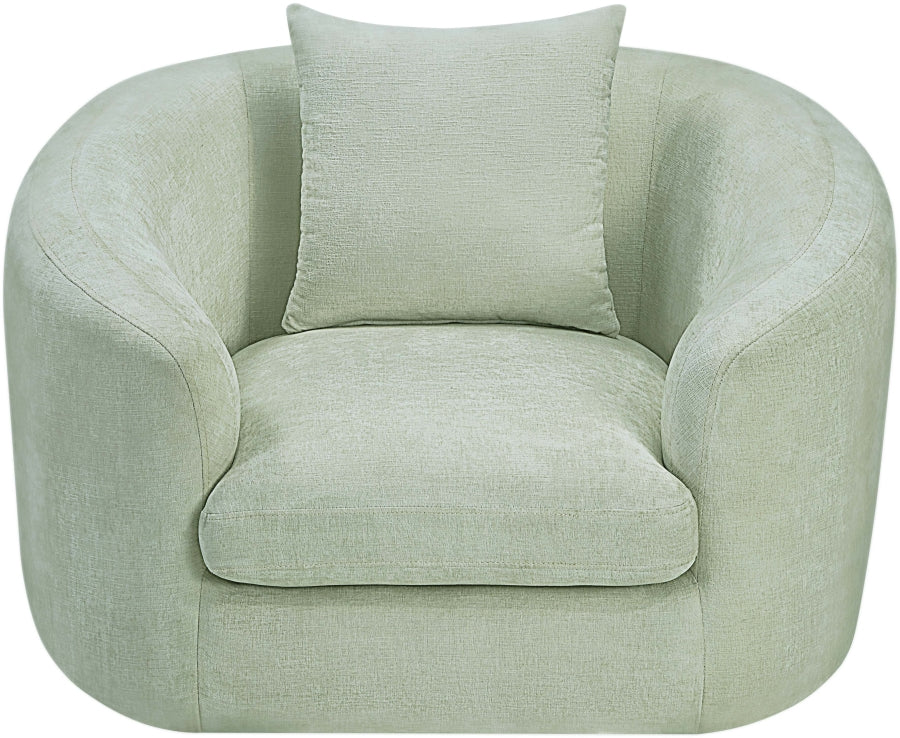 Penelope Chenille Fabric Upholstered Accent Chair - Image 88