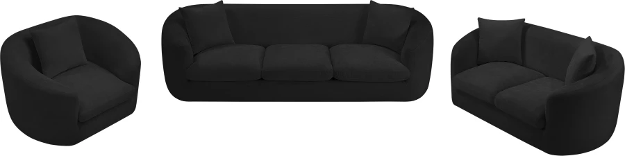 Penelope Chenille Fabric Upholstered Accent Chair - Image 9