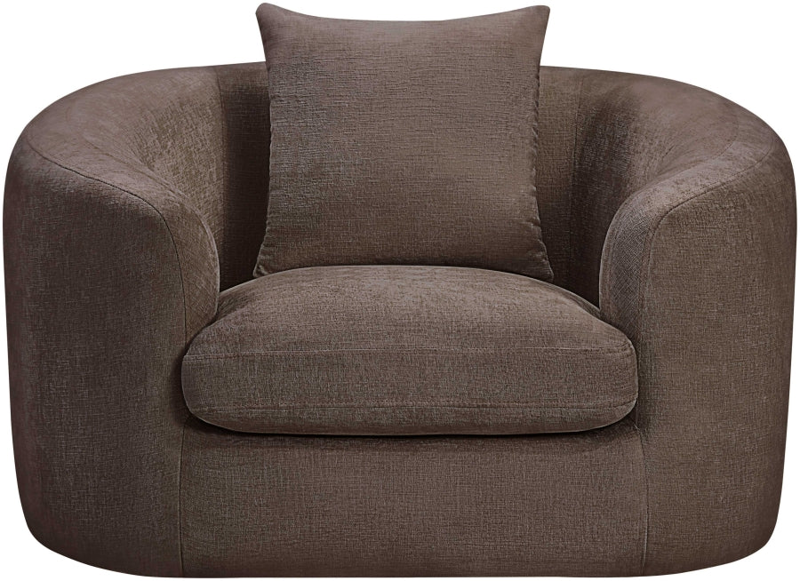 Penelope Chenille Fabric Upholstered Accent Chair - Image 99
