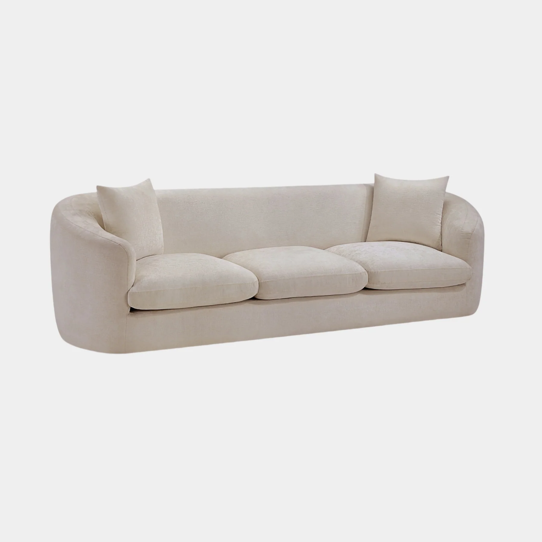 Penelope Chenille Fabric Upholstered Sofa - Image 126
