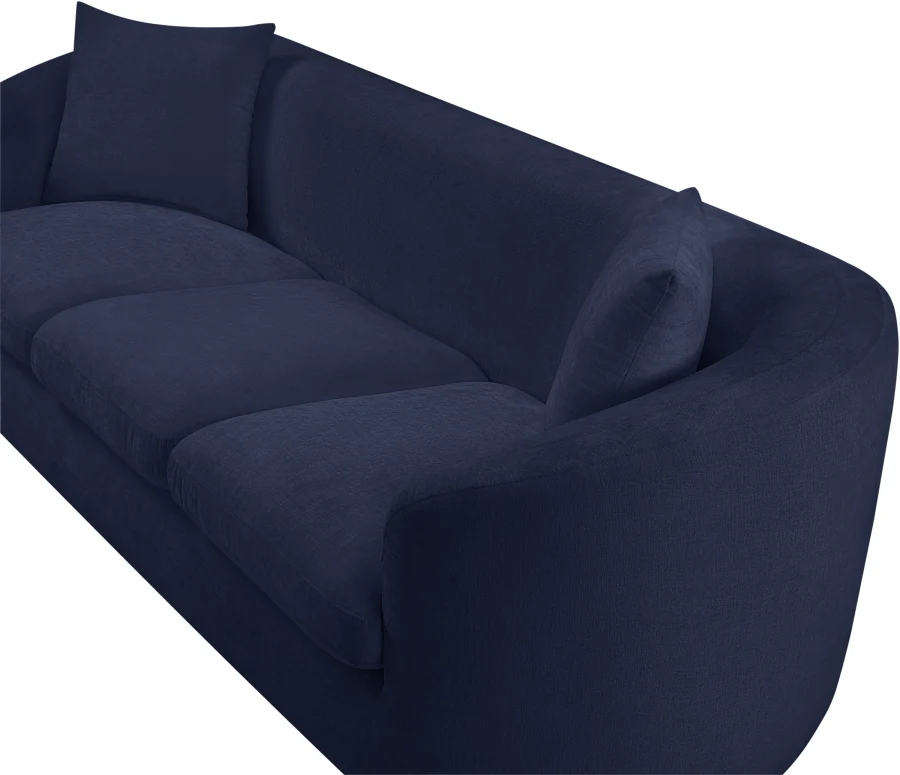 Penelope Chenille Fabric Upholstered Sofa - Image 56
