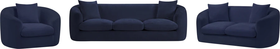 Penelope Chenille Fabric Upholstered Sofa - Image 58