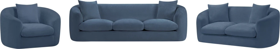 Penelope Chenille Fabric Upholstered Sofa - Image 74