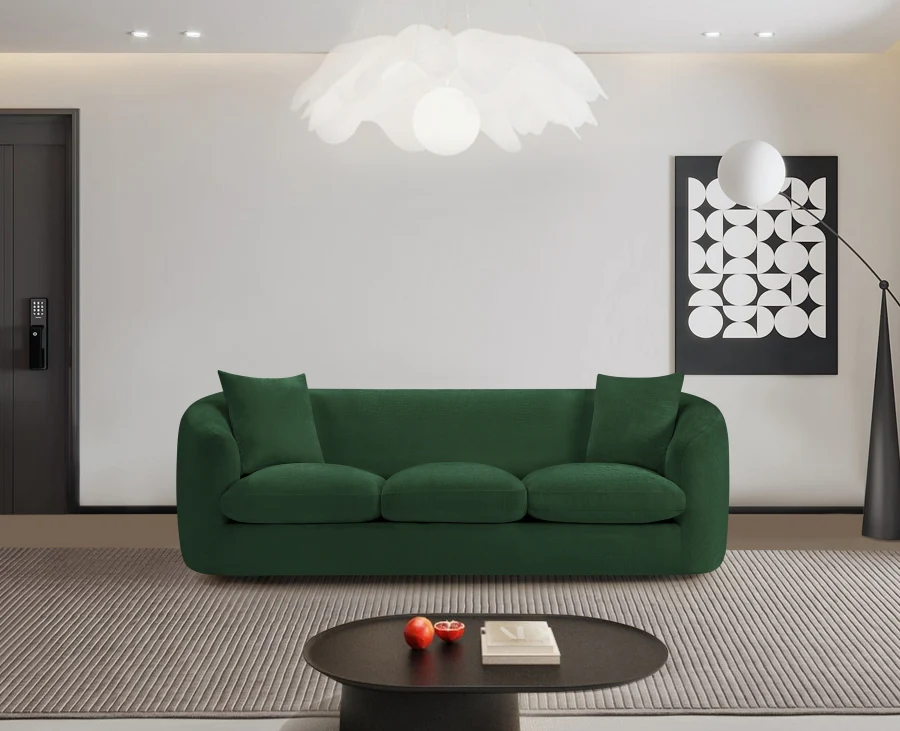 Penelope Chenille Fabric Upholstered Sofa - Image 79