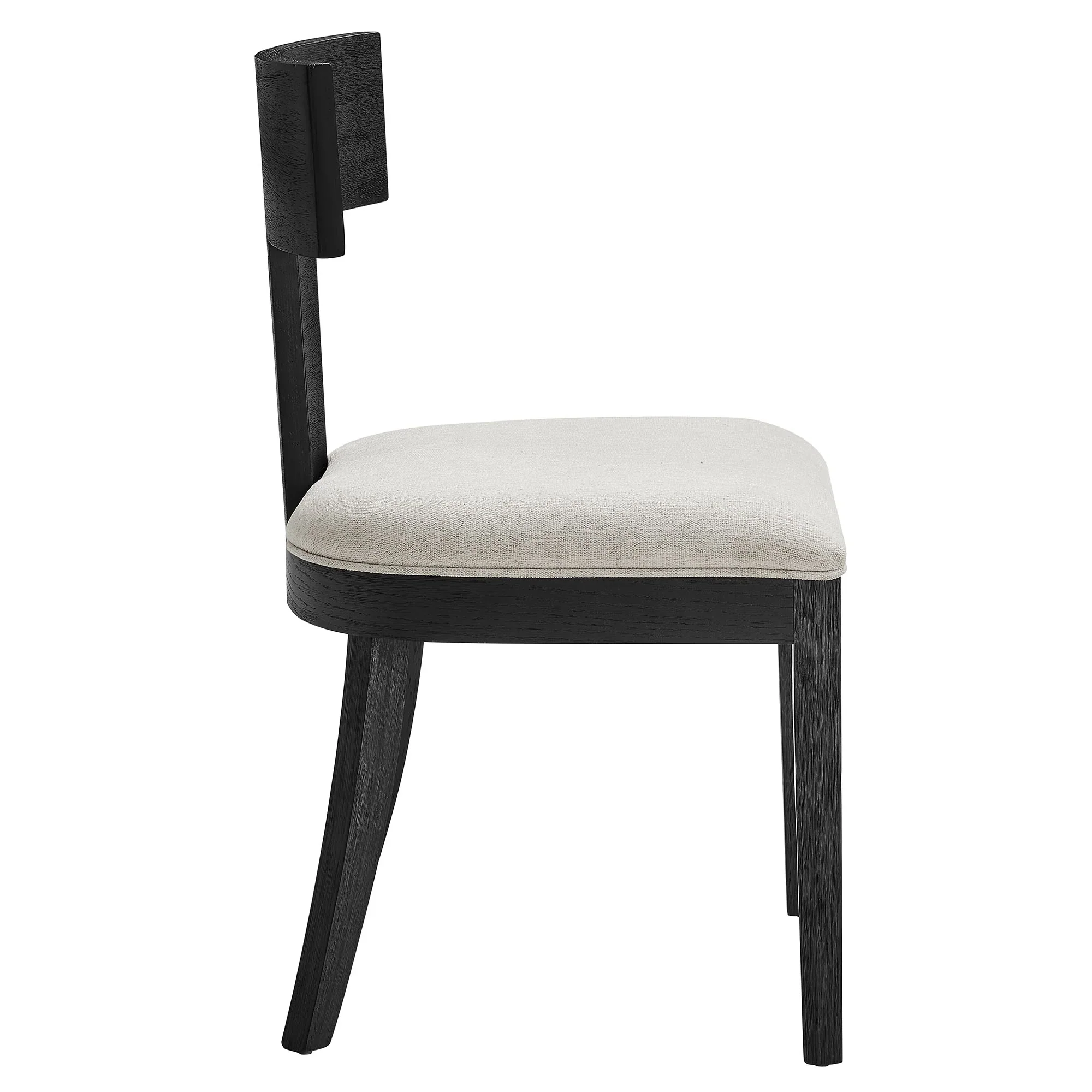 Peregrine Wood and Fabric Upholstered Dining Chairs Set of 2 - Image 16