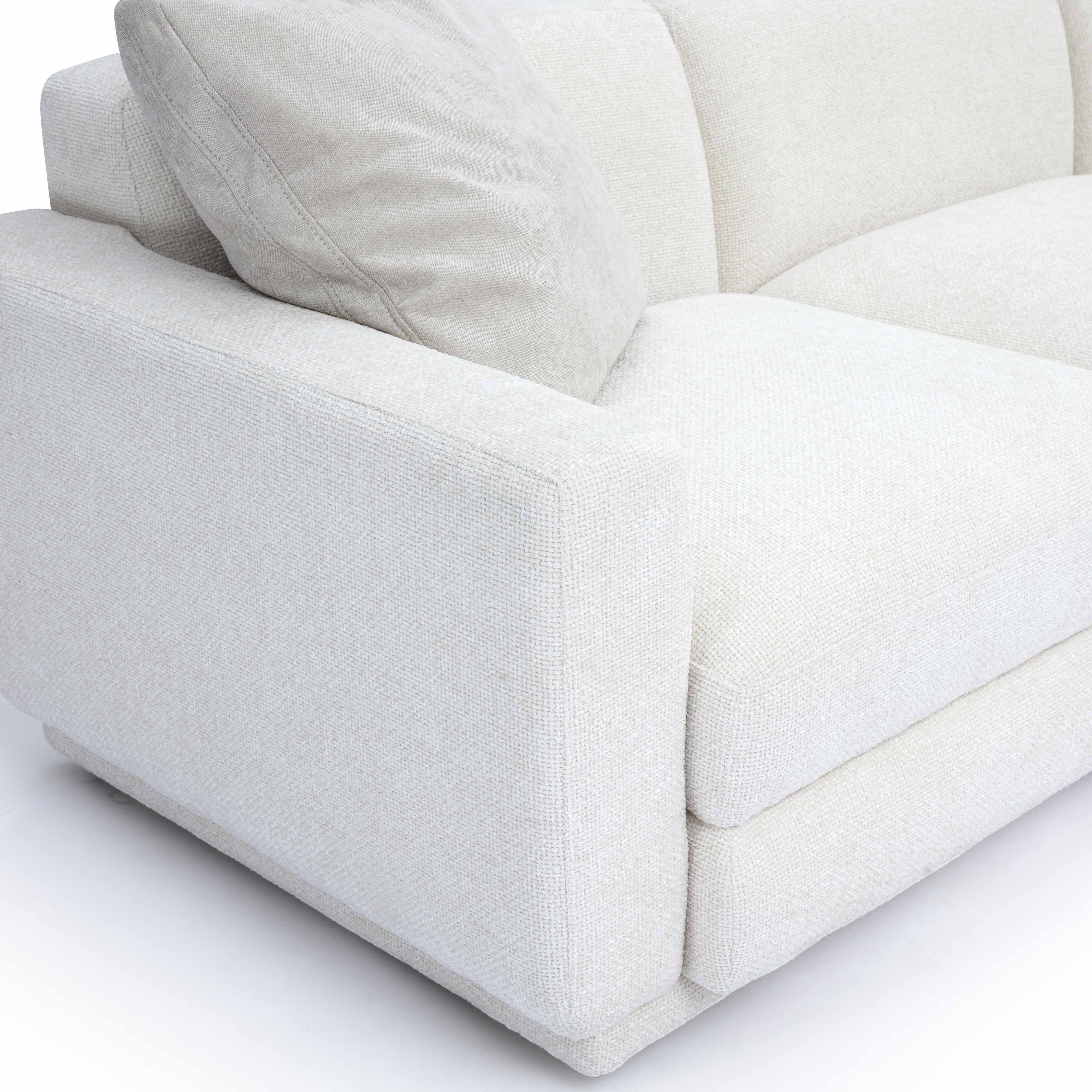 Perry 8-Piece Cream Performance Chenille Modular Large U-Sectional - Image 5