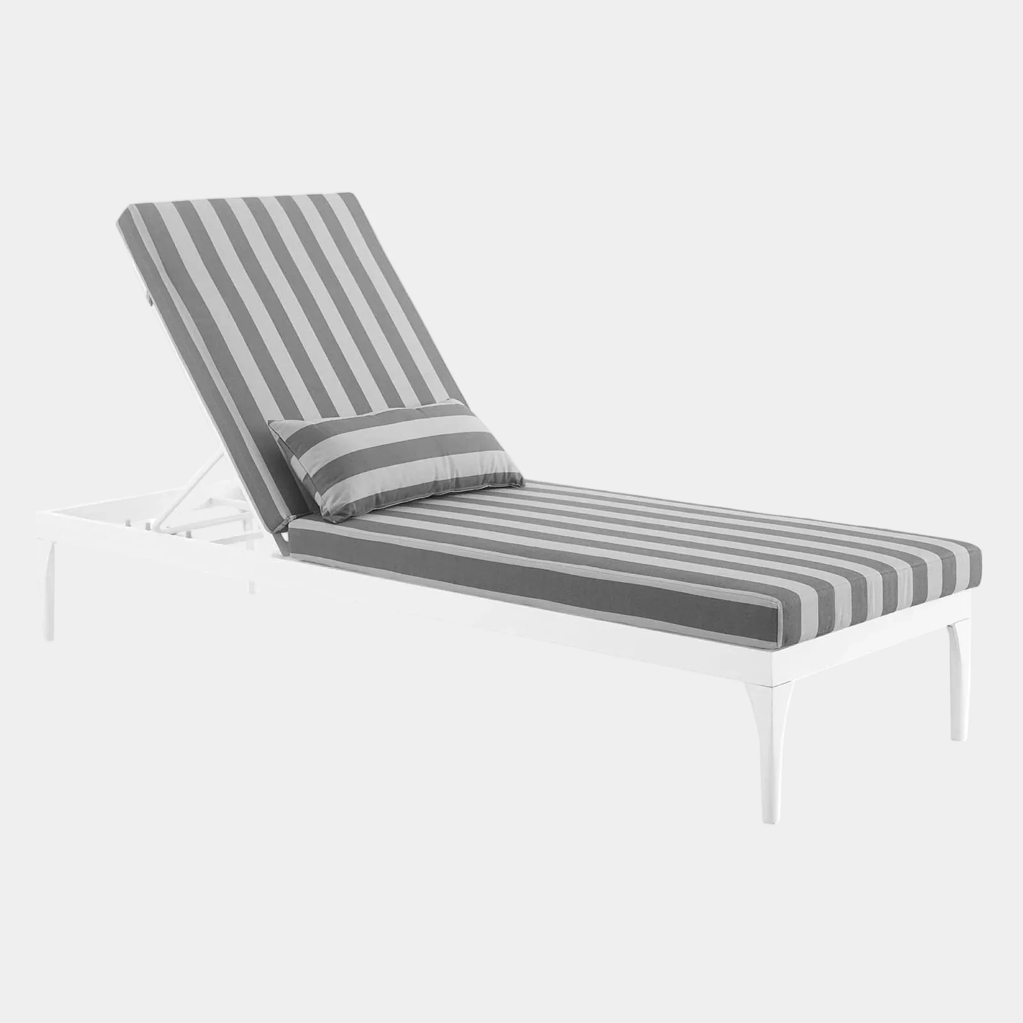 Perspective Cushion Outdoor Patio Chaise Lounge Chair - Image 29