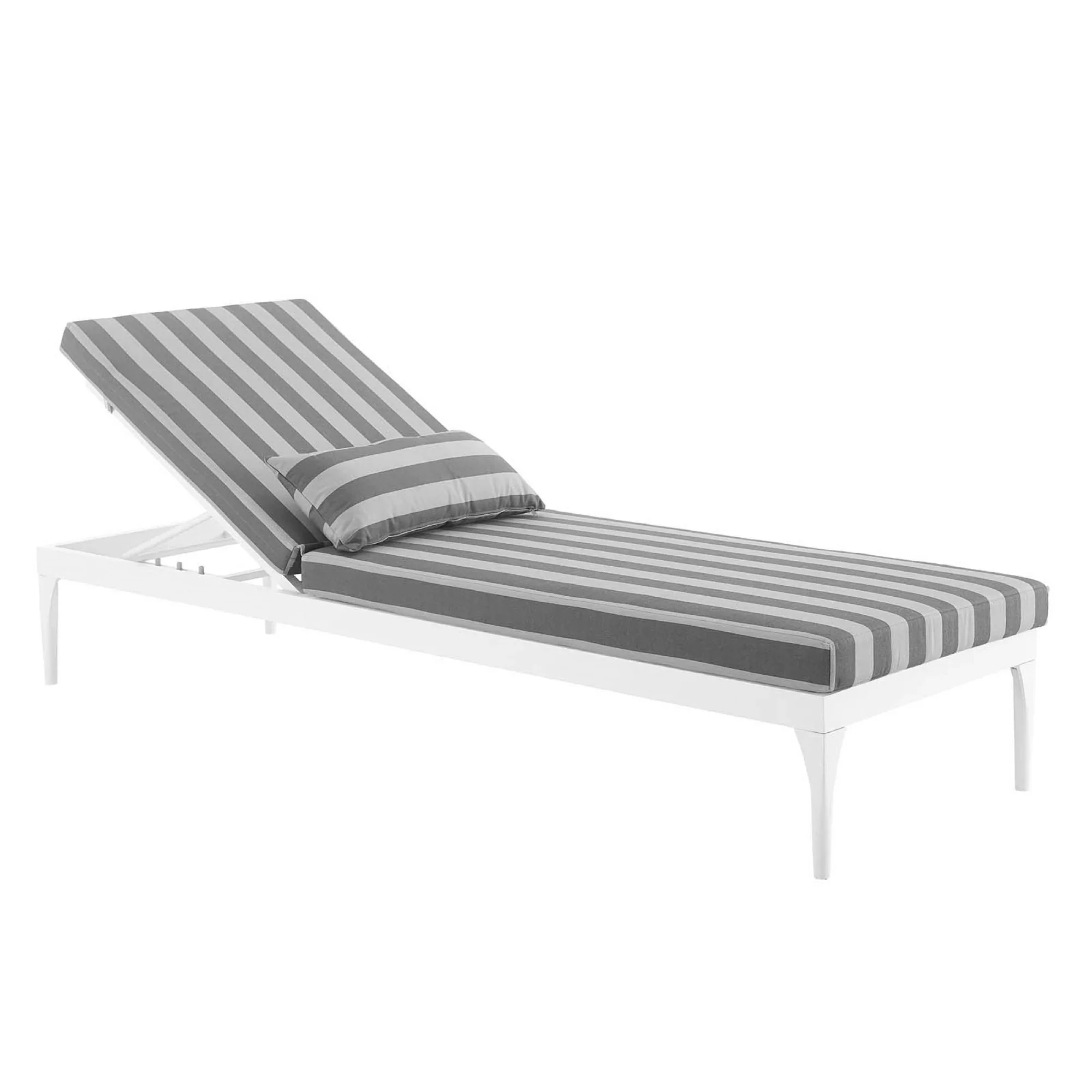 Perspective Cushion Outdoor Patio Chaise Lounge Chair - Image 33
