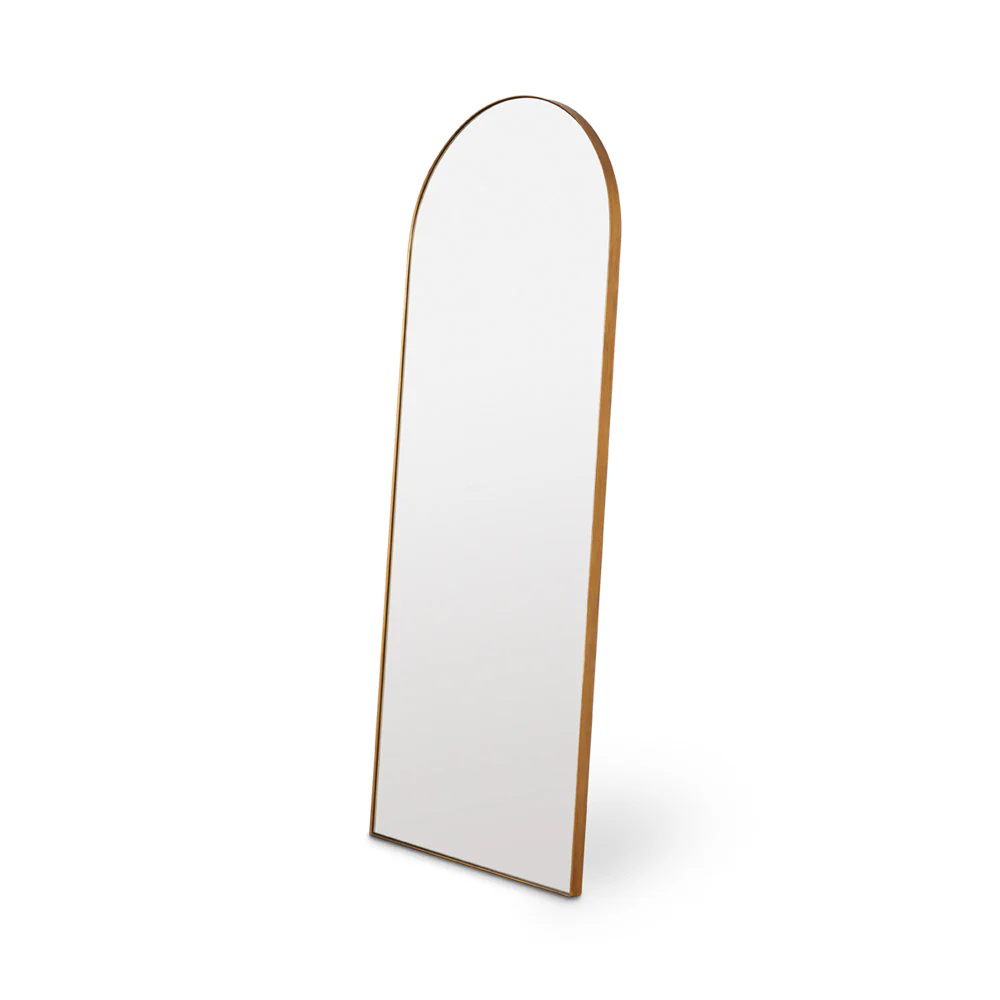 Philip Floor Mirror: Gold Frame - Image 4