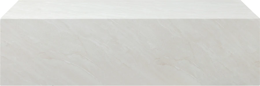 Piazza Marble Finish Indoor/Outdoor Concrete Coffee Table - Image 11