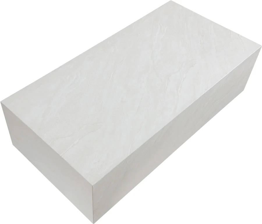 Piazza Marble Finish Indoor/Outdoor Concrete Coffee Table - Image 13