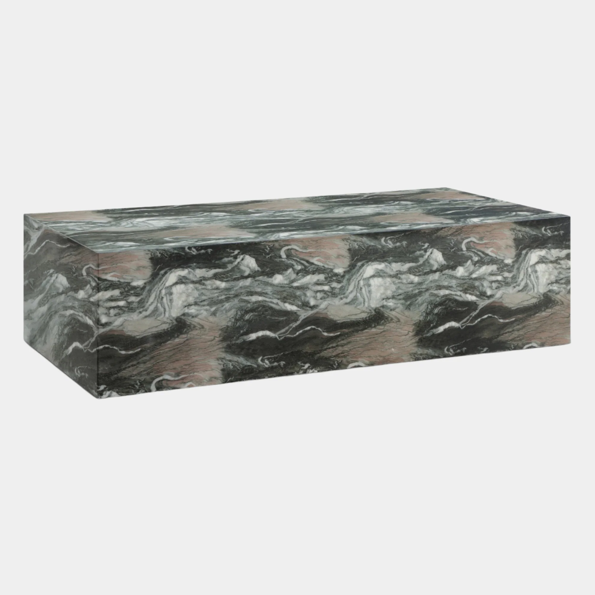 Piazza Marble Finish Indoor/Outdoor Concrete Coffee Table - Image 16
