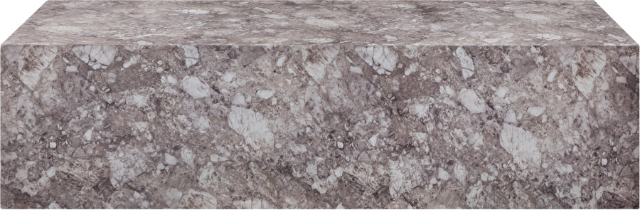 Piazza Marble Finish Indoor/Outdoor Concrete Coffee Table - Image 27