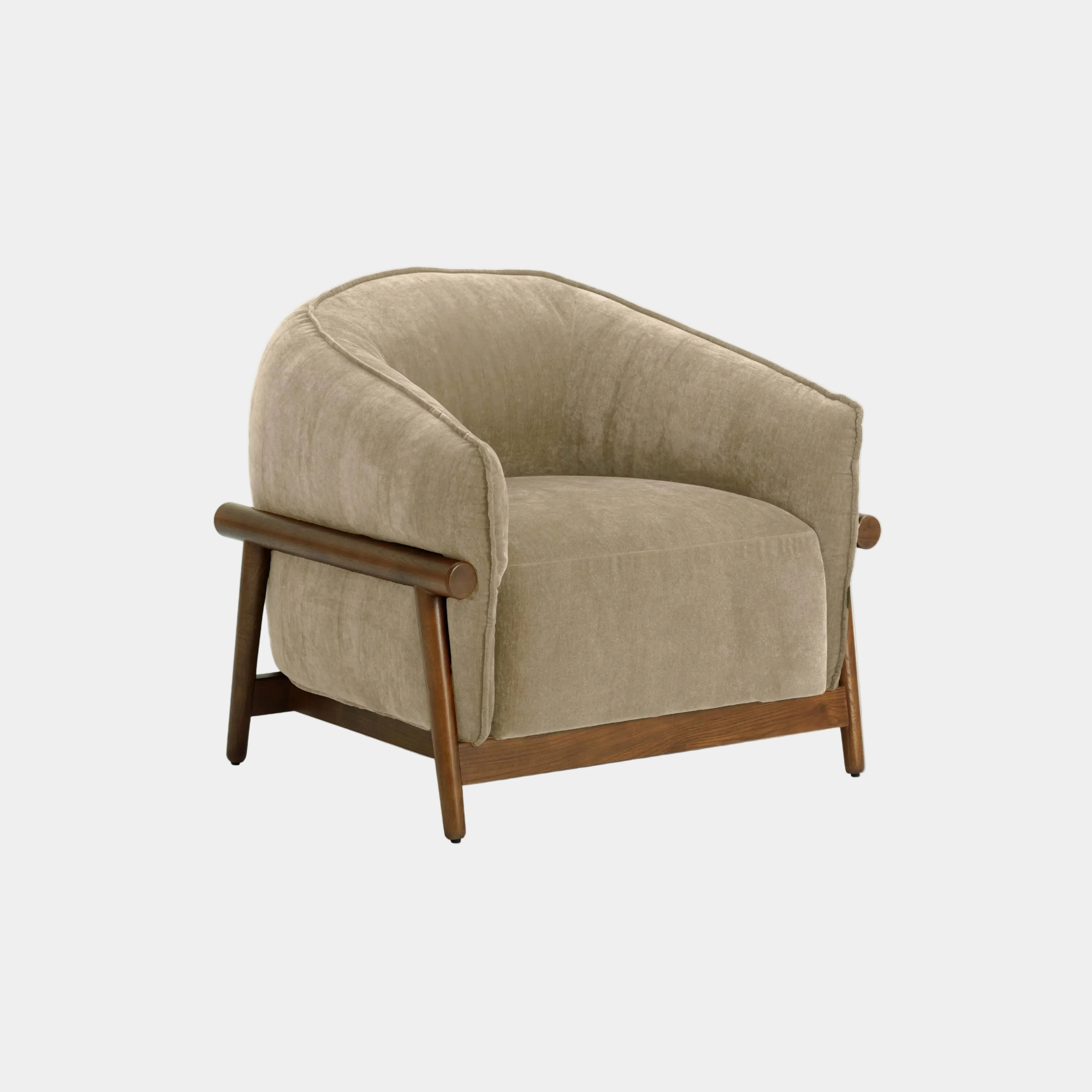 Piedmont Upcycled Contract-Grade Chenille Accent Chair - Image 8