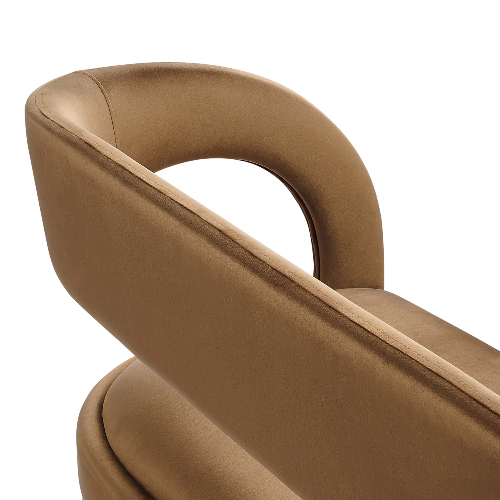 Pinnacle Performance Velvet Accent Bench - Image 7