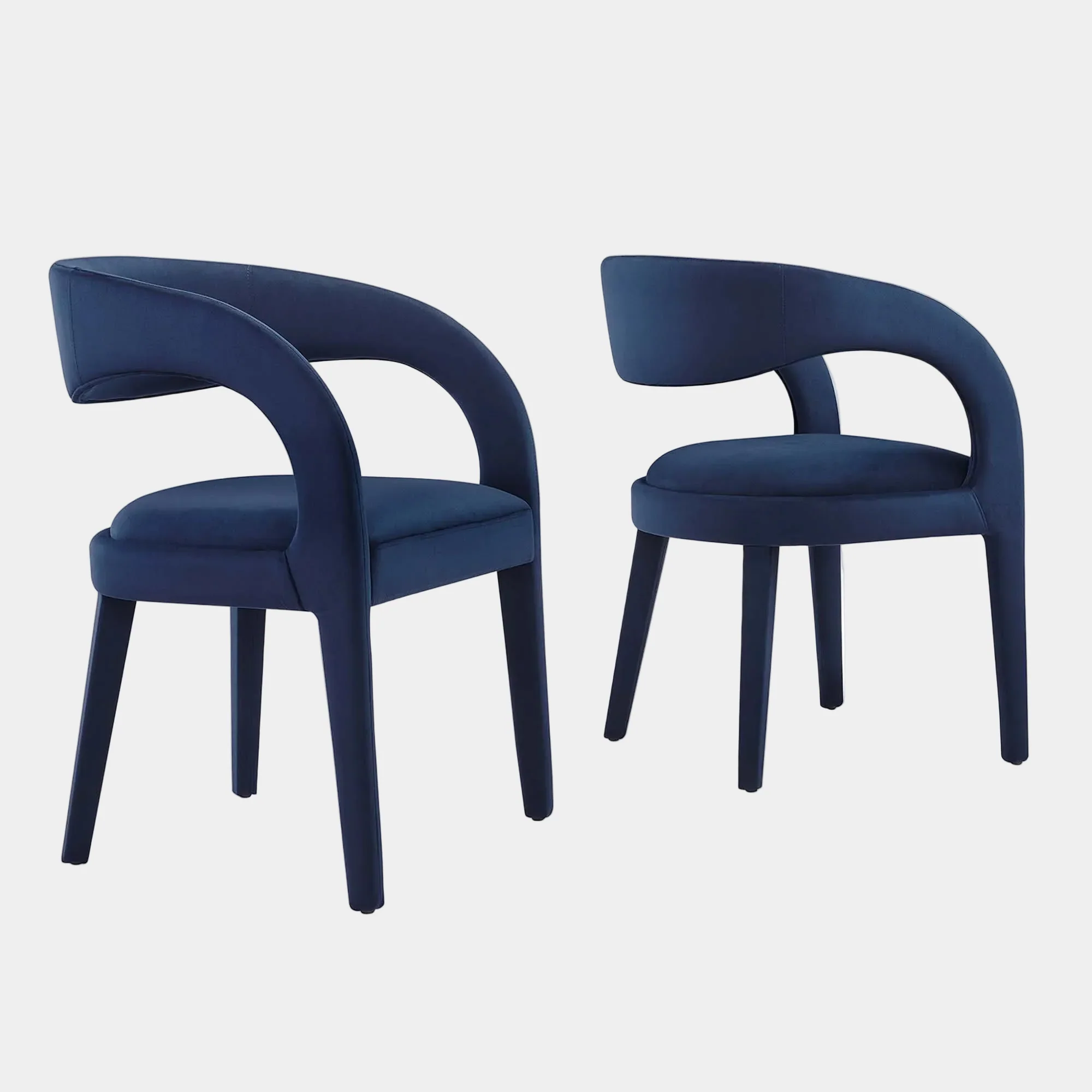 Pinnacle Performance Velvet Dining Chair Set of 2 - Image 21