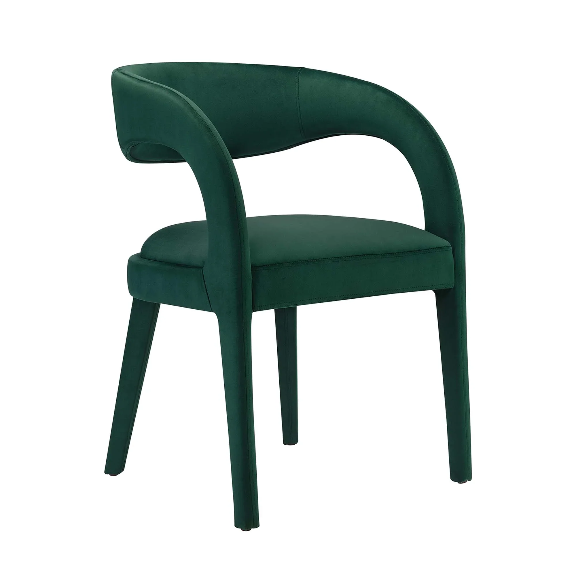 Pinnacle Performance Velvet Dining Chair Set of 2 - Image 4