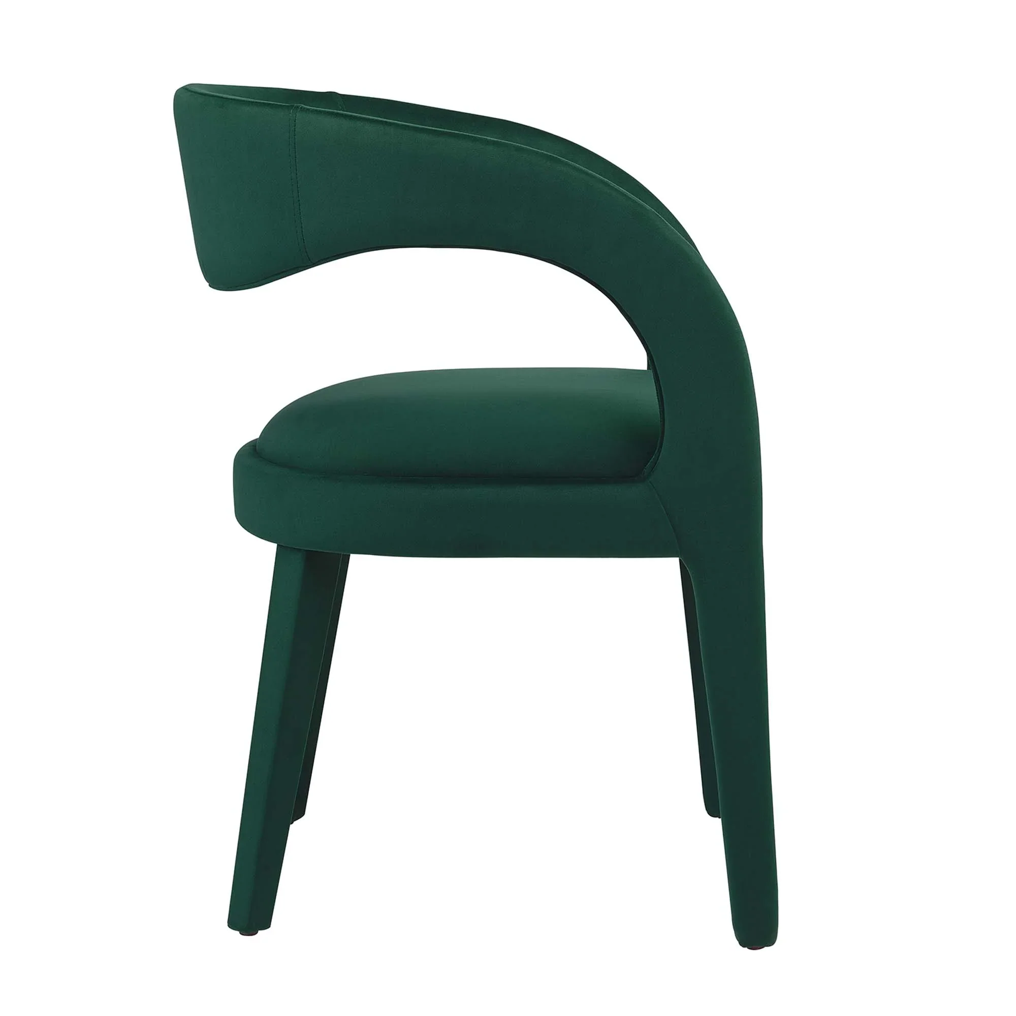 Pinnacle Performance Velvet Dining Chair Set of 2 - Image 5