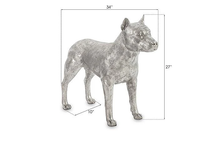 Pit Bull, Dog, Silver Leaf - Image 3