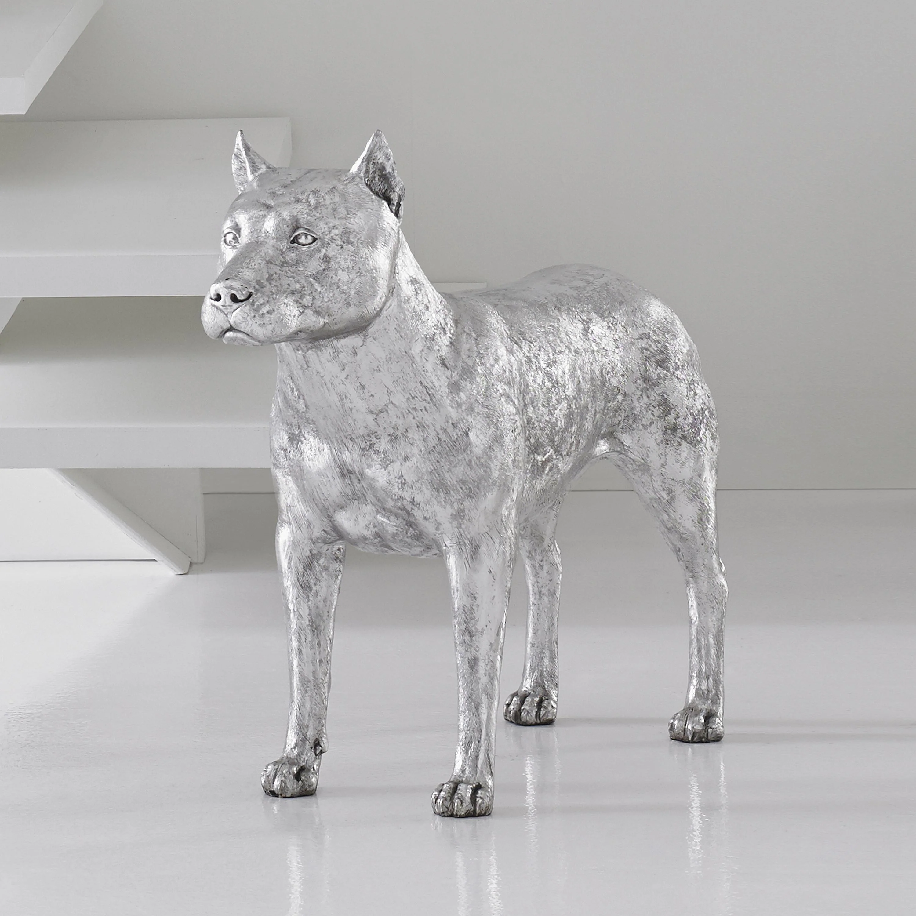 Pit Bull, Dog, Silver Leaf - Image 4