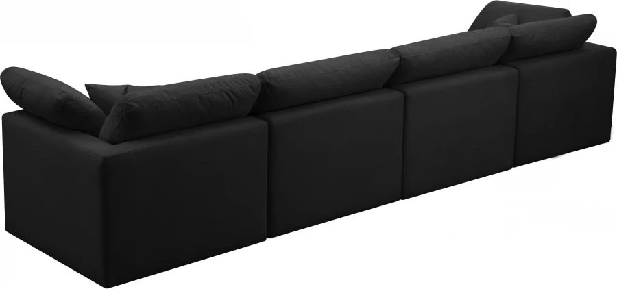Plush Velvet Standard Comfort Modular Sofa - Image 12